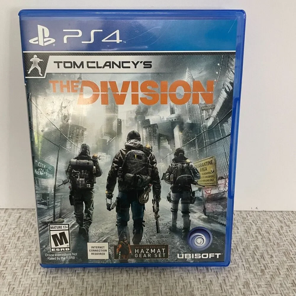 Tom Clancy's The Division Video Game for Sony Playstation 4